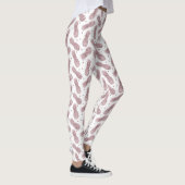Leggings Points d'or rose Ananas (Droite)