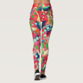 Leggings Points heureux et formes jouées (Dos)