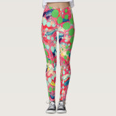 Leggings Points heureux et formes jouées (Devant)