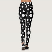 Leggings Points noirs et blancs (Dos)