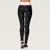 Leggings Points noirs et blancs (Dos)