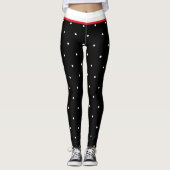 Leggings Points noirs et blancs (Devant)