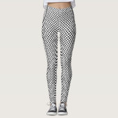 Leggings Points noirs et blancs (Devant)
