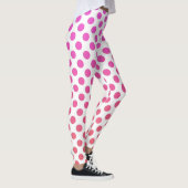 Leggings Points Ombres rose Fuchsia (Droite)
