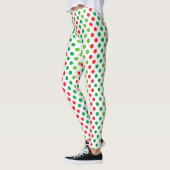 Leggings Points Polka de vacances (Gauche)