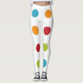 Leggings Points_Polka | Zazzle_Growshop. (Devant)