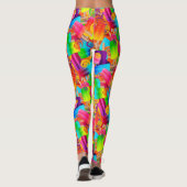 Leggings Points-Popsicle Swirls-Orange-LEGGINGS (Dos)