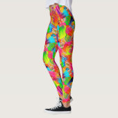 Leggings Points-Popsicle Swirls-Orange-LEGGINGS (Gauche)
