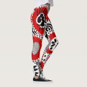 Leggings Points Rouges et Noirs (Droite)