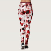 Leggings Points rouges souillés (Dos)