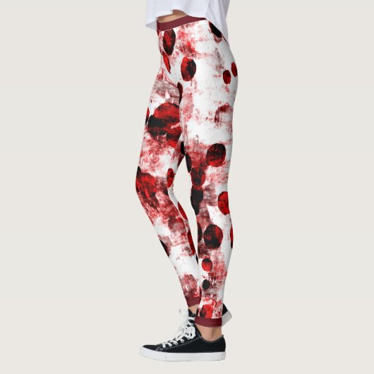 Leggings Points rouges souillés (Gauche)