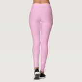 Leggings Points suisses roses et blancs (Dos)
