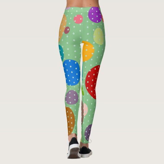 Leggings Points sur les pattes de points (Dos)