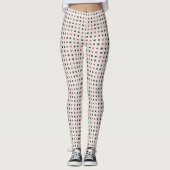 Leggings Points verts et roses (Devant)
