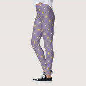 Leggings Points violets et jaunes (Gauche)