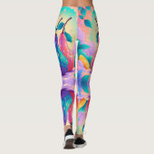 Leggings Poire colorée (Dos)
