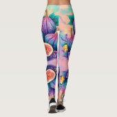Leggings Poire colorée (Dos)