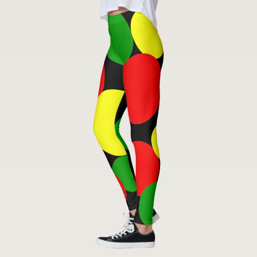 Leggings Pois afrocentriques (Gauche)