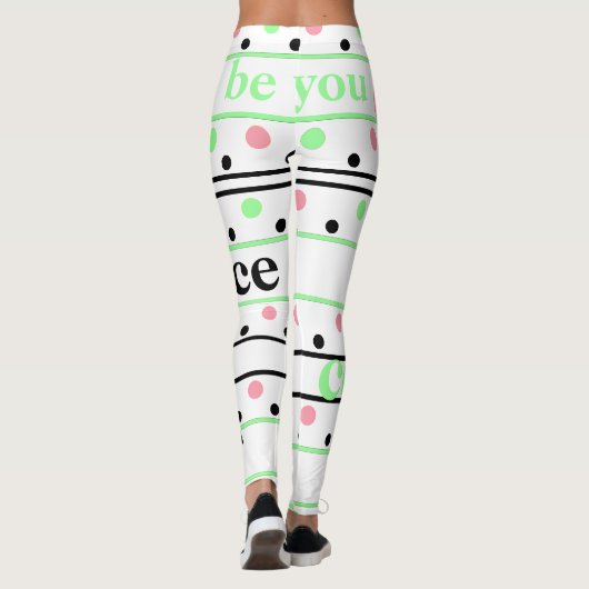 Leggings Pois Aimer Monogramme initial (Dos)