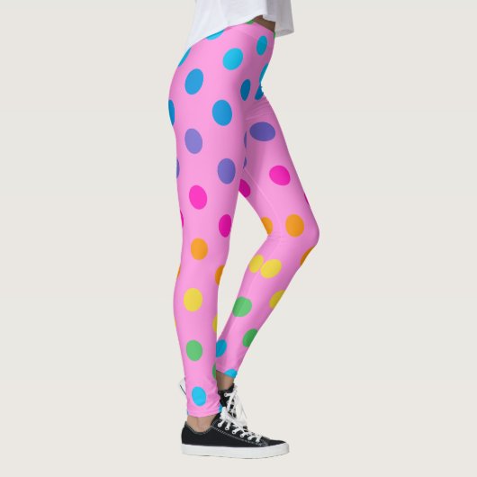 Leggings pois arc-en-ciel (Droite)