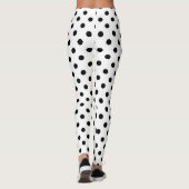 Leggings Pois Arrière - plans blancs (Dos)