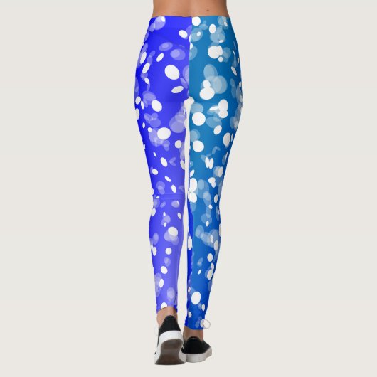 Leggings pois blanc (Dos)