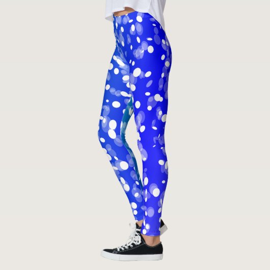 Leggings pois blanc (Gauche)