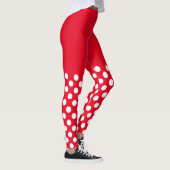 Leggings Pois blancs et rouges (Droite)