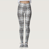 Leggings Pois bleus et gris (Devant)