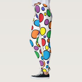 Leggings Pois coloré