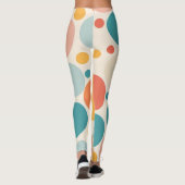Leggings Pois coloré (Dos)