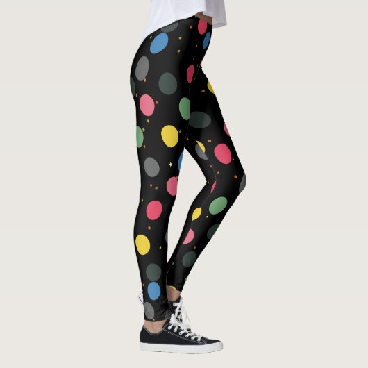 Leggings Pois coloré (Droite)