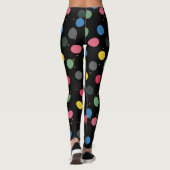 Leggings Pois coloré (Dos)