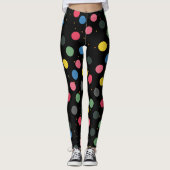 Leggings Pois coloré (Devant)