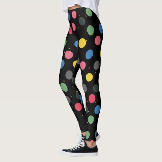 Leggings Pois coloré (Gauche)