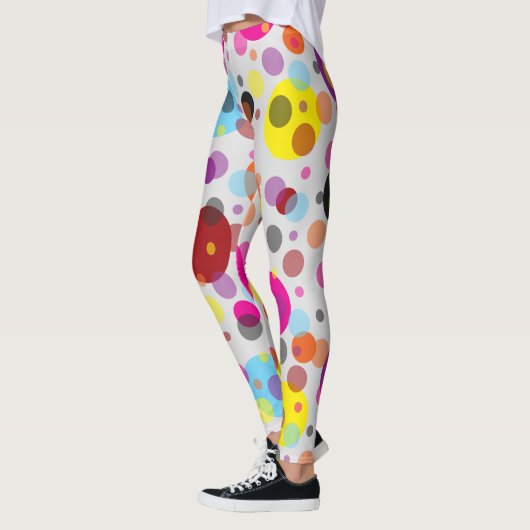 Leggings Pois coloré (Gauche)