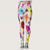 Leggings Pois coloré (Devant)