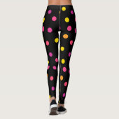 Leggings pois colorés (Dos)
