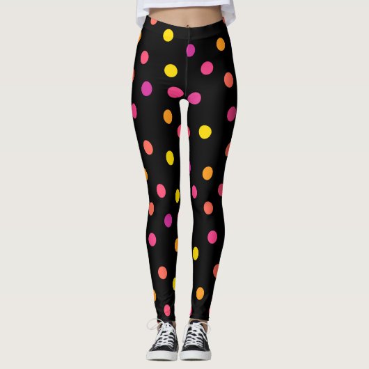 Leggings pois colorés (Devant)