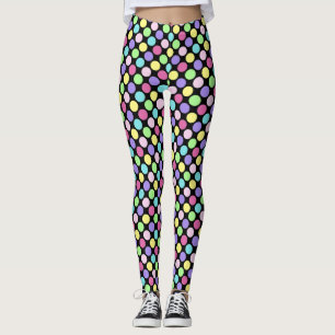 Leggings Pois colorés amusants