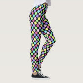 Leggings Pois colorés amusants (Droite)