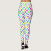 Leggings Pois colorés amusants (Dos)