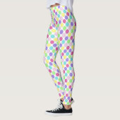 Leggings Pois colorés amusants (Gauche)