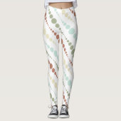 Leggings Pois de tons pastel (Devant)