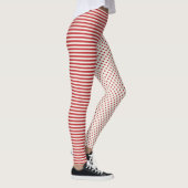 Leggings Pois Et Grandes Motifs De Noël (Droite)