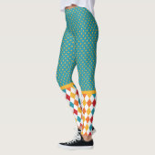 Leggings Pois et Jacquard (Gauche)