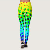 Leggings Pois fou et coloré (Dos)