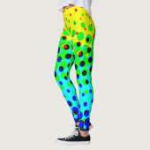 Leggings Pois fou et coloré (Gauche)
