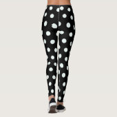 Leggings Pois noir (Dos)