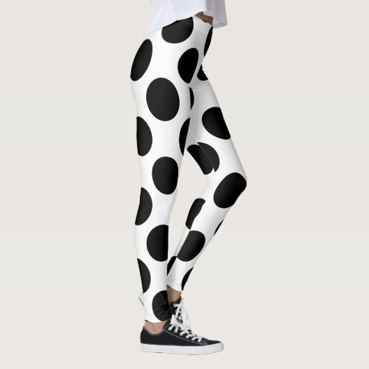 Leggings Pois noir (Droite)